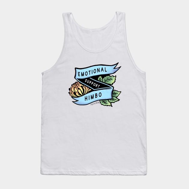 Emotional Support Himbo Tank Top by swinku